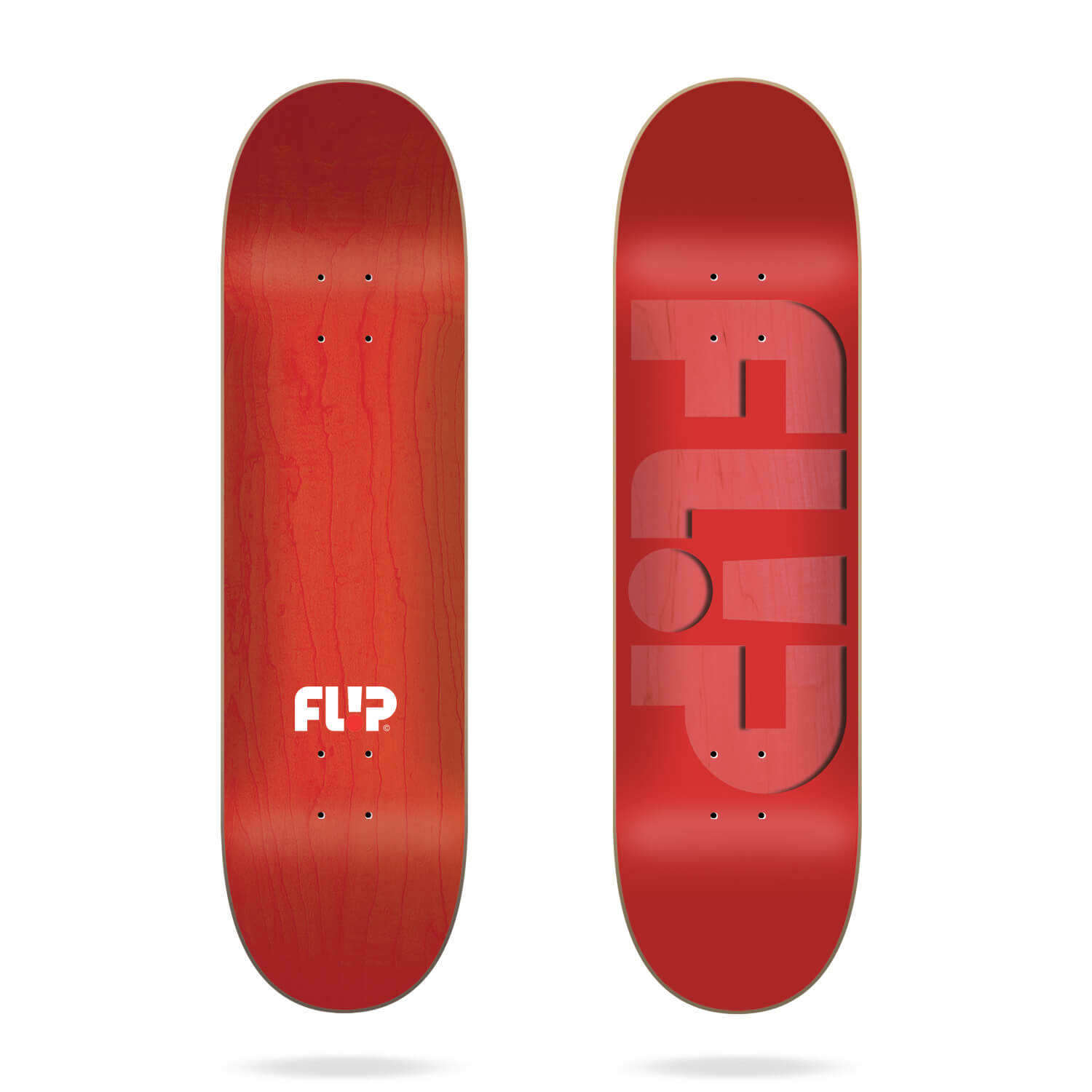 Flip Odyssey Embossed Red 8 0 Skate Deck Flip Skateboards Hlc