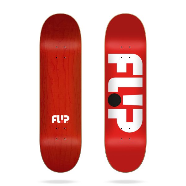 Flip Odyssey Logo Red 8.25" deck