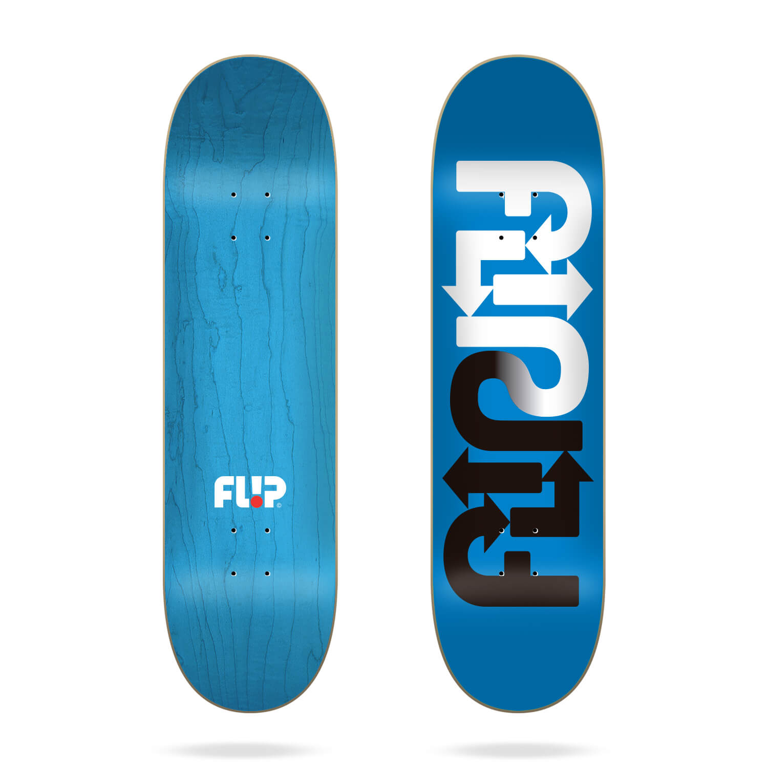 Flip Directions Blue 8.25" deck