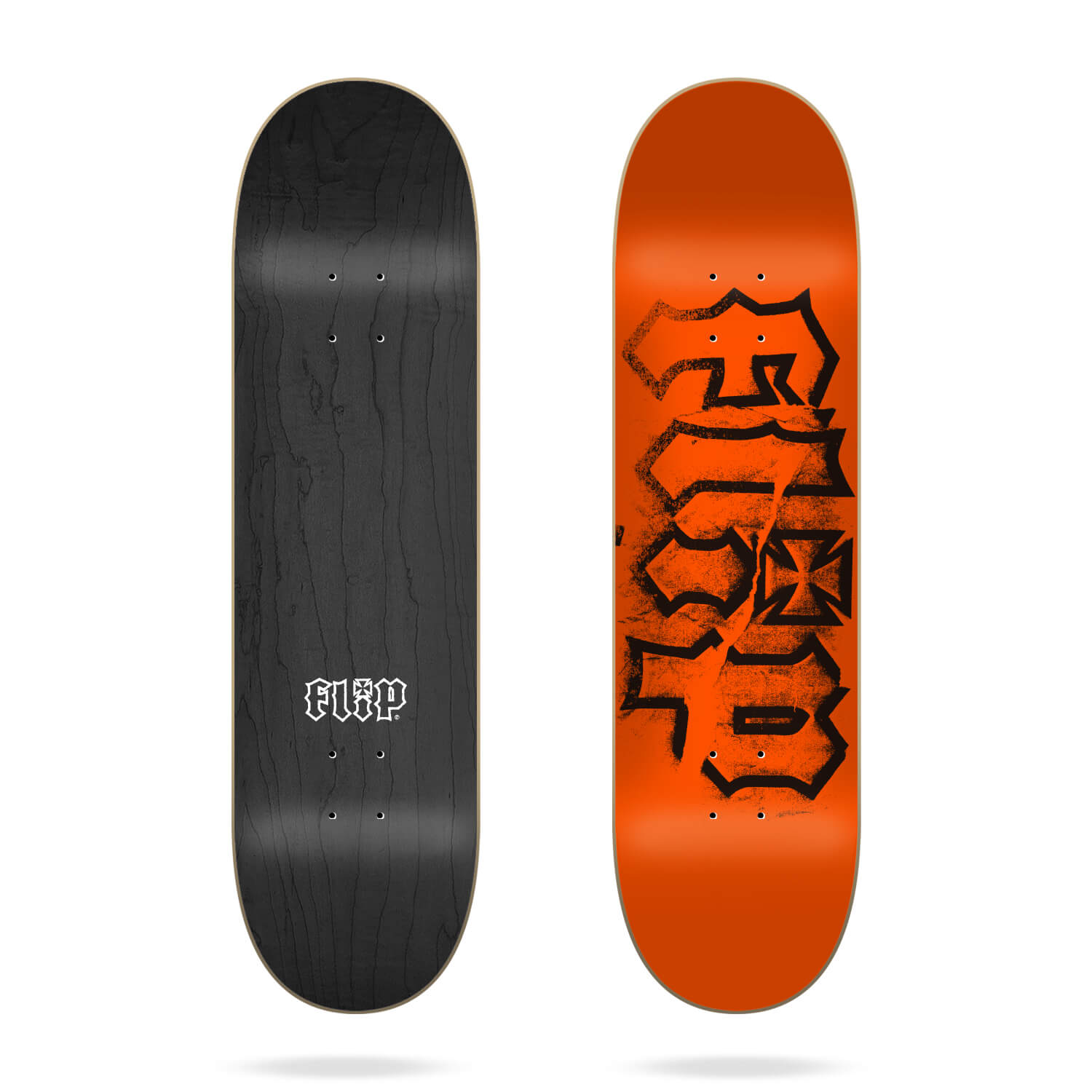 Flip HKD Torn Orange 8.125" deck