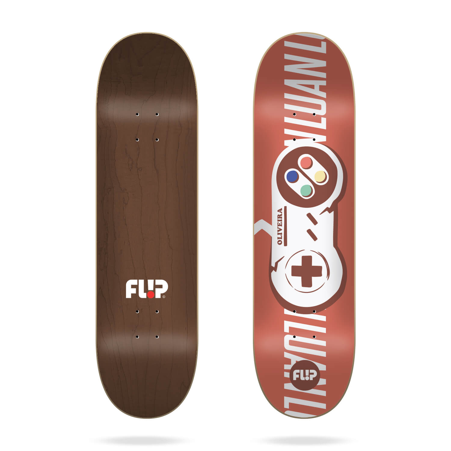 Flip Luan Posterized 8.13" deck