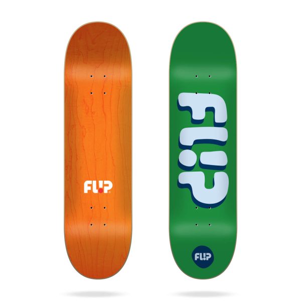 Flip Team Freehand Green 8.0" deck