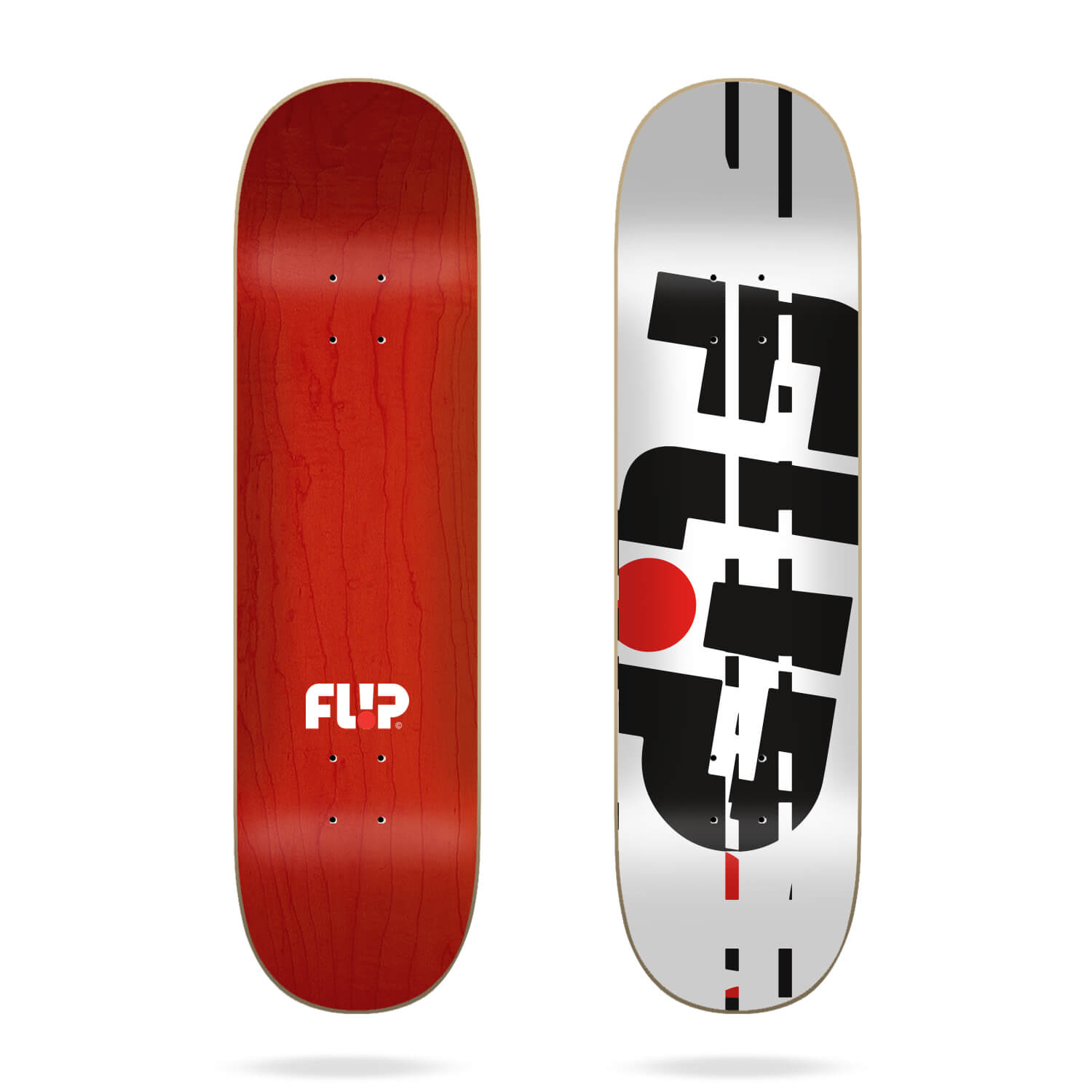 Flip Odyssey Glitch White 8.125" deck