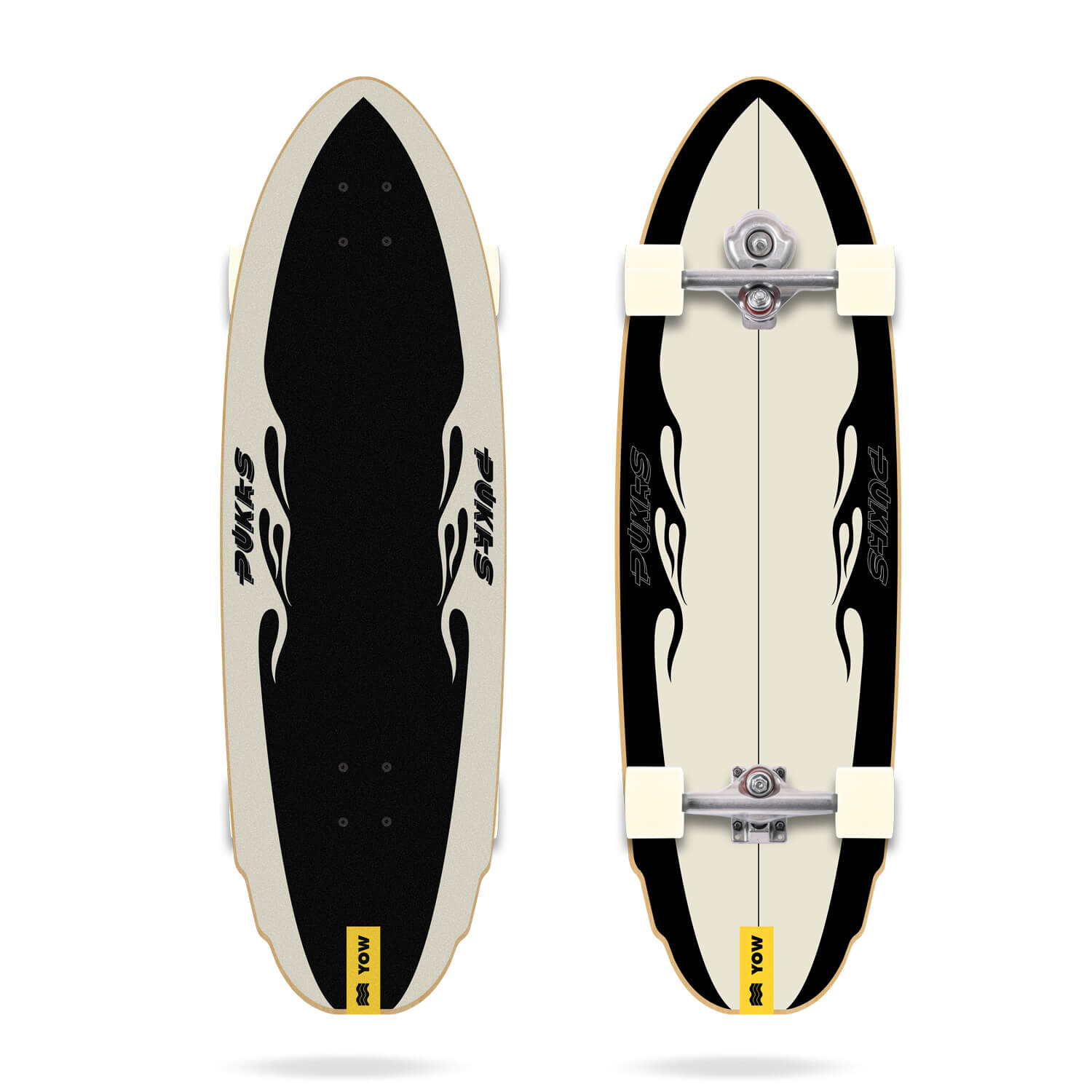 Yow x Pukas Flame 33" Shaper Series Surfskate